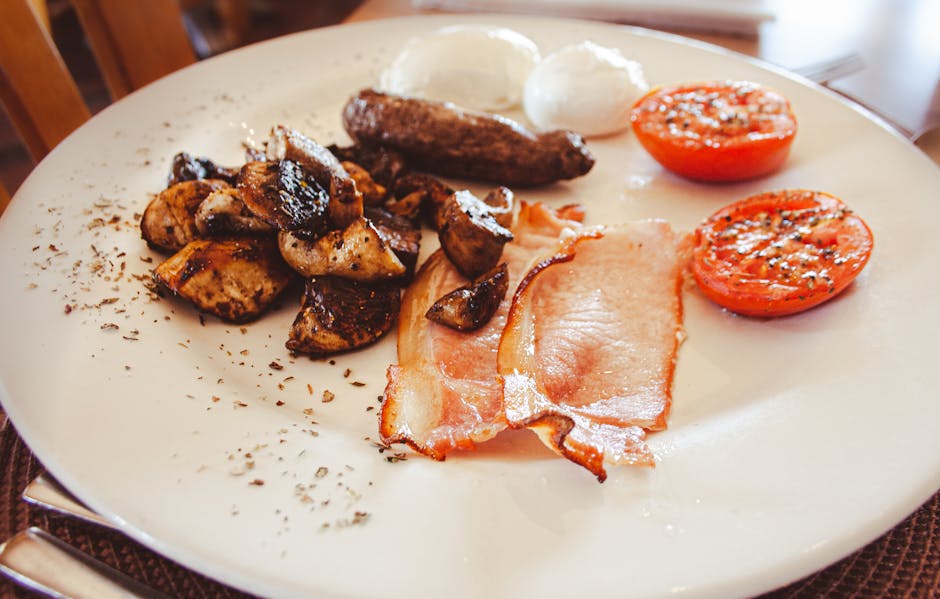engelsk frukost pub London