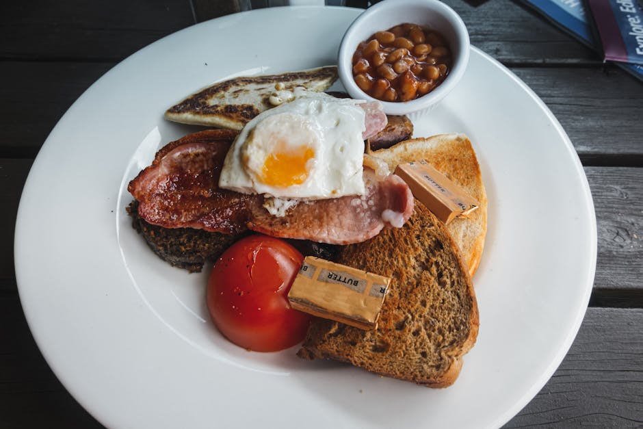 frukosten ägg bacon