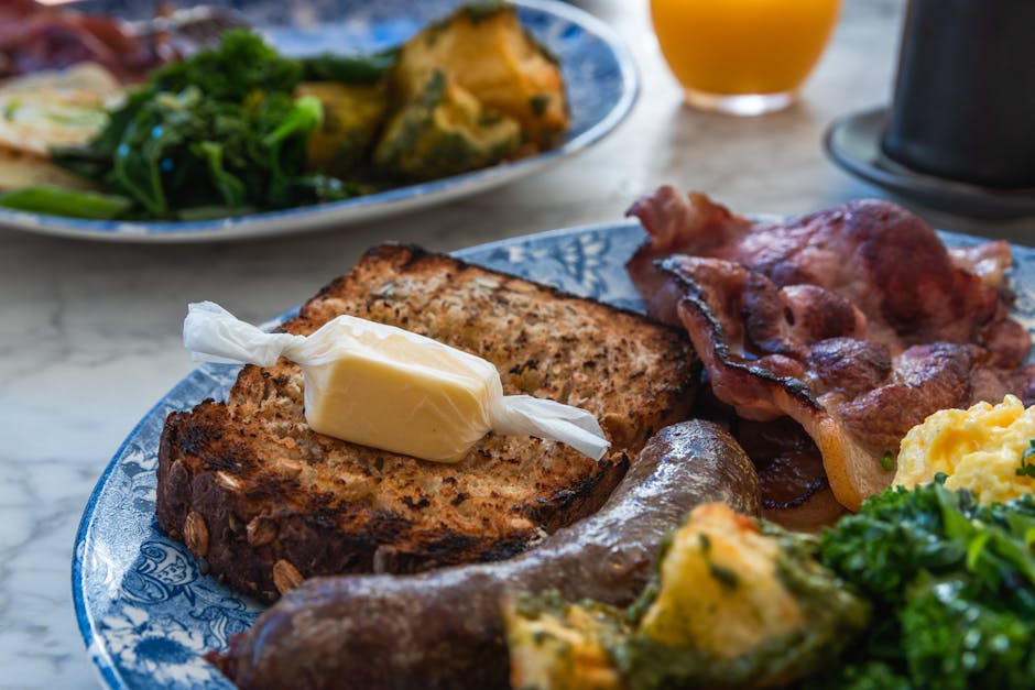 brittisk frukost London