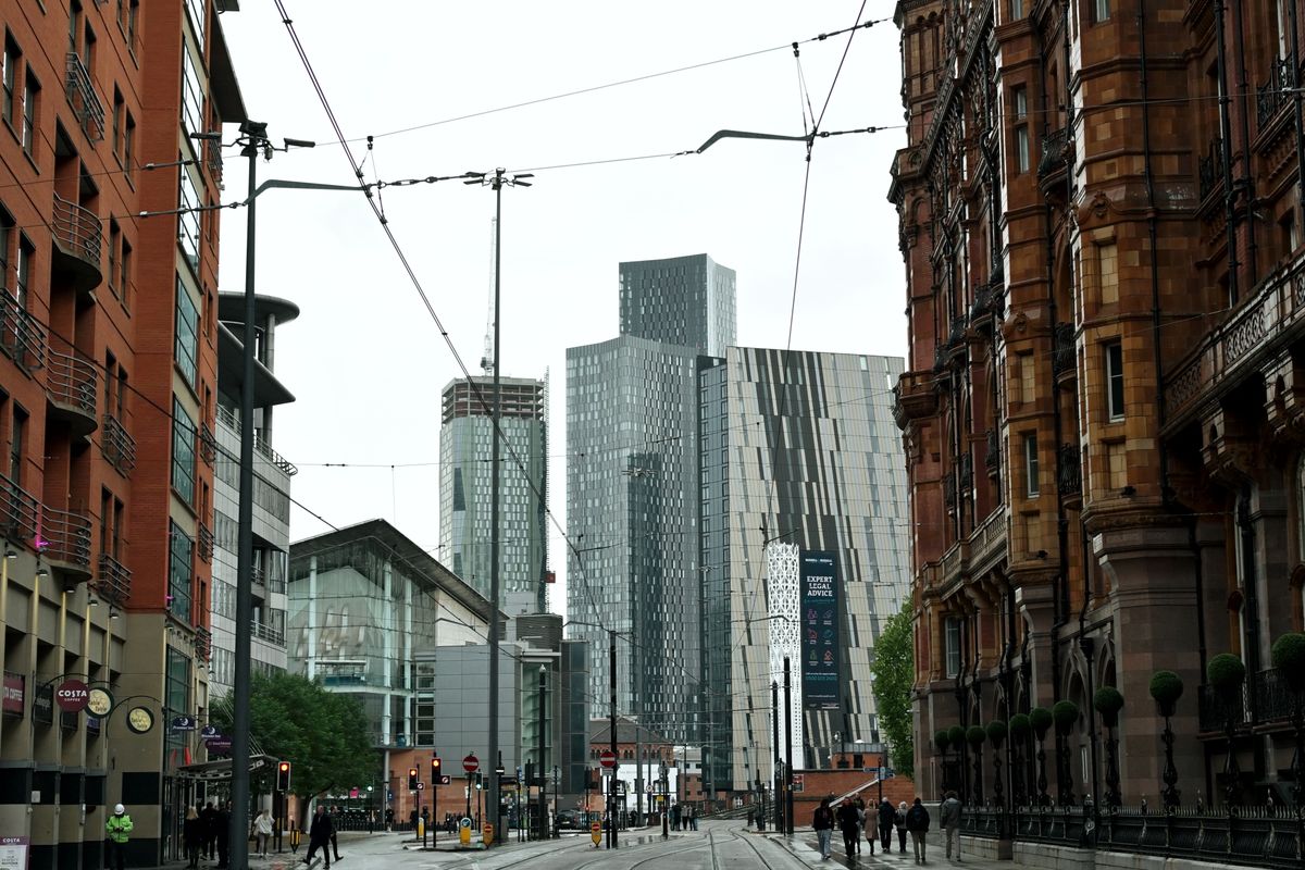 Industriell arkitektur i Manchester