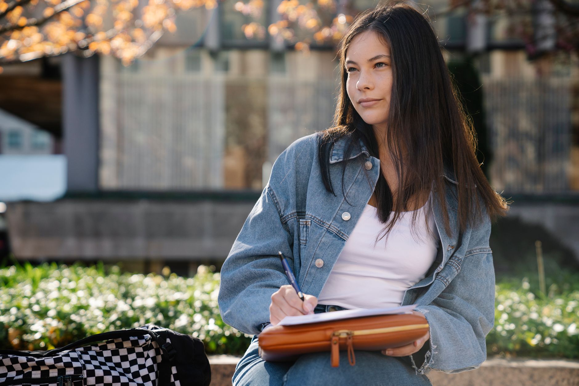 Student med pre-settled status vid ett brittiskt universitet